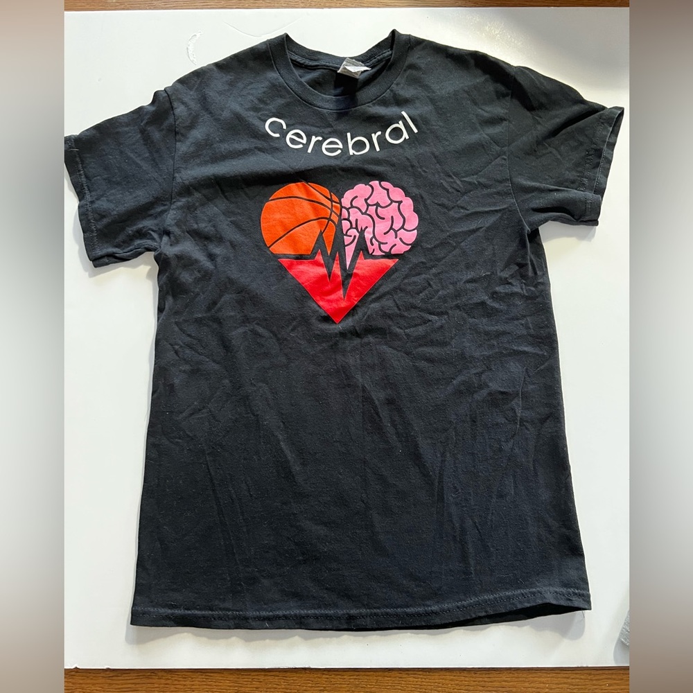 Cerebral basketball T-shirt
